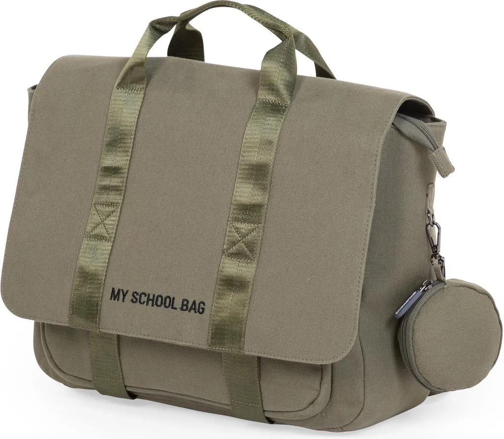 Sac d'école Canvas Kaki anti-déchirure - Fini les sacs qui craquent