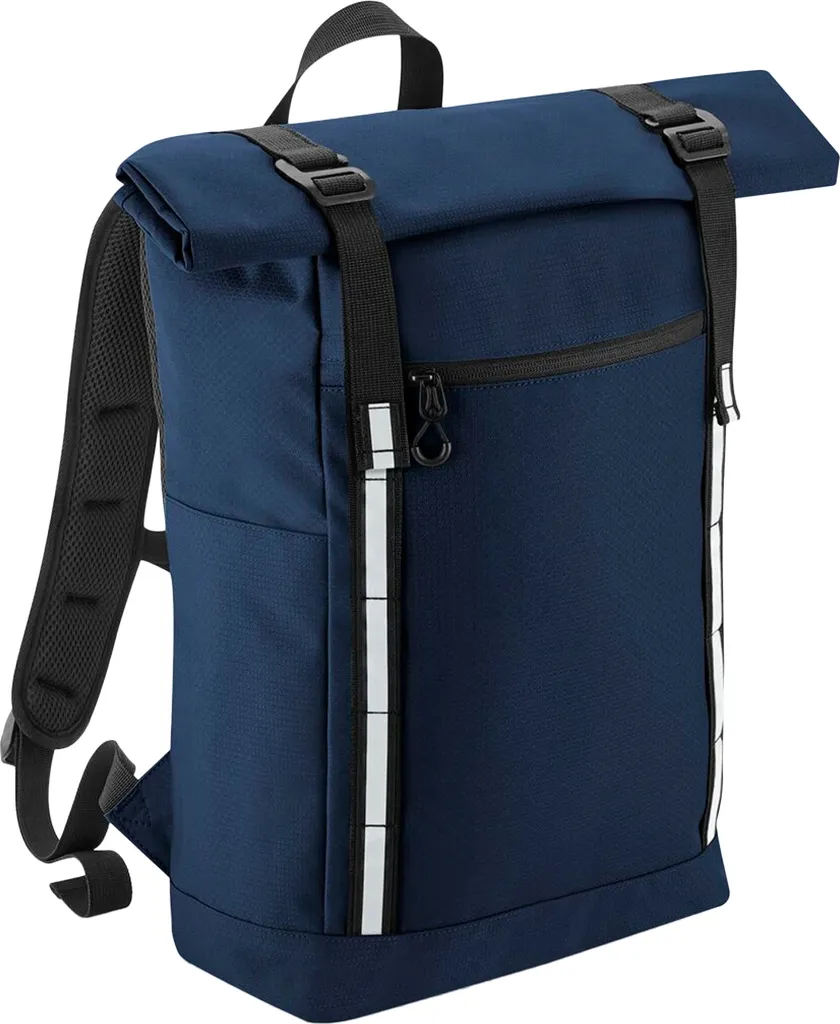 Dites adieu au mal de dos avec le sac à dos Quadra BC5047 Bleu Marine