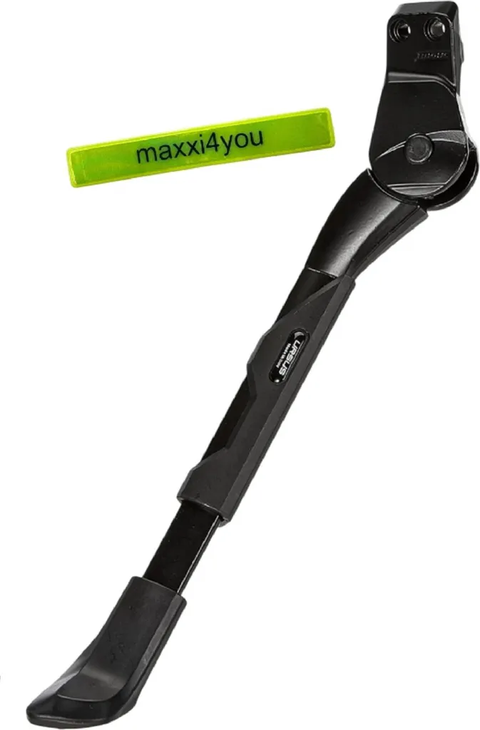 Béquille arrière vélo King Evo fixation 18mm lot de 20 noir et réflecteur