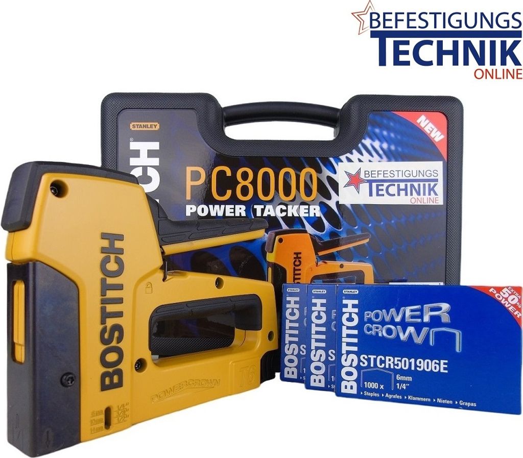 Bostitch | Mechanisches Klammergerät P8000/T6-KIT