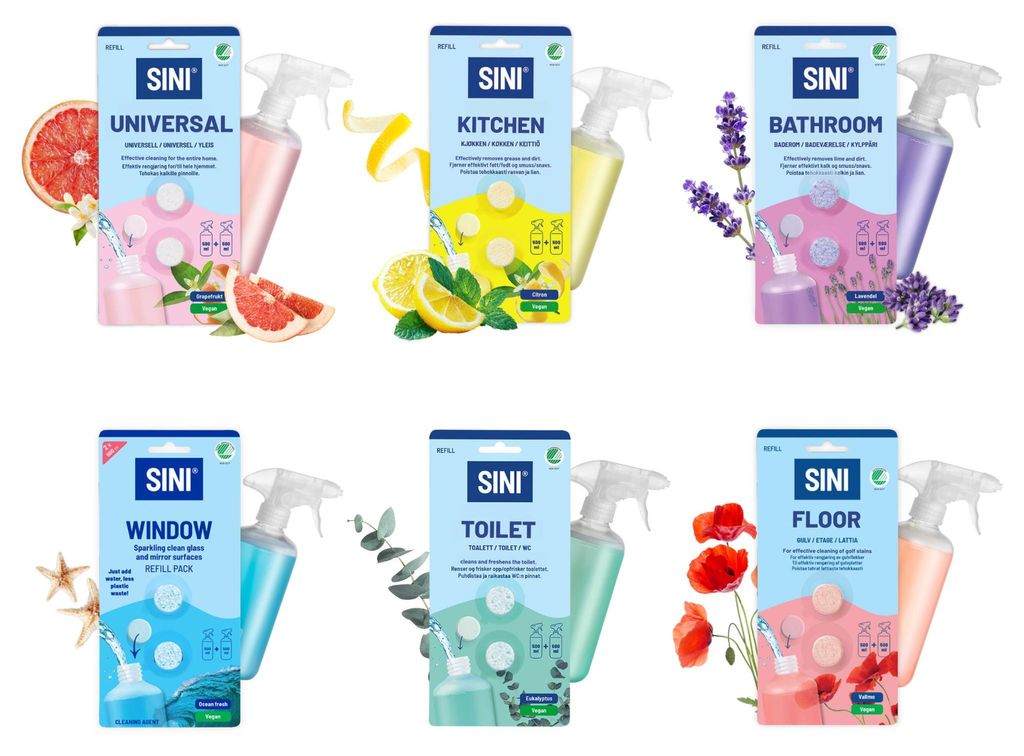 SINI Spray Nachfüllpackung Groß (6er-Pack) – Produktbild 