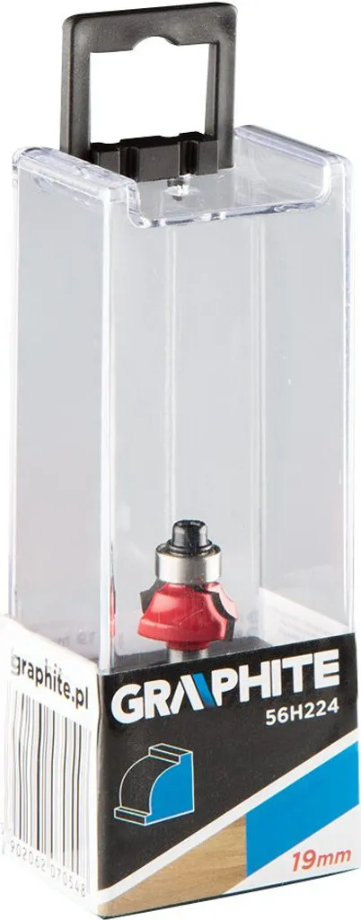 Offerta Fresa per Arrotondare GRAFITE HM 19x6,5mm - Spedizione Rapida