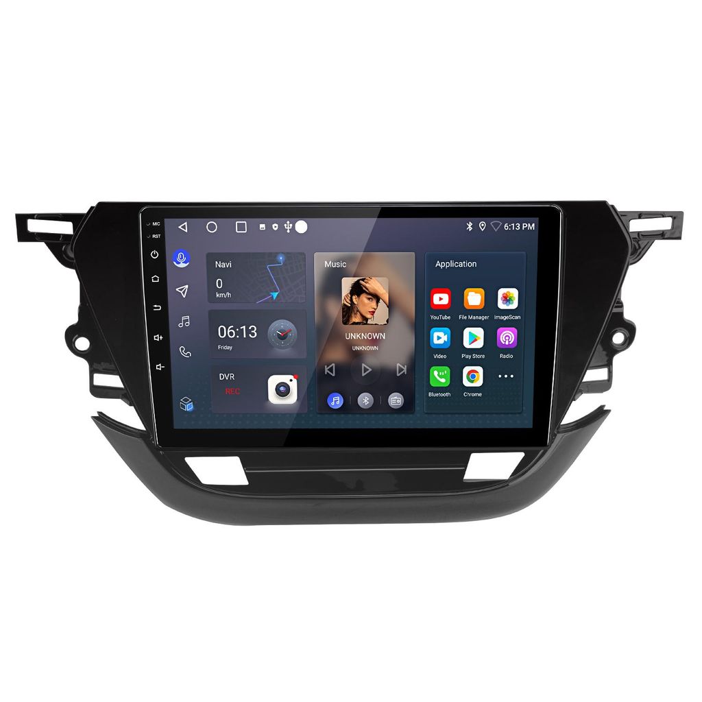 9" Android 15 Kabellos Carplay Android Auto Autoradio Für Opel Corsa F 2019-2023 GPS Navi 4G WIFI BT DAB+ SWC USB 6+128GB 8-Kern