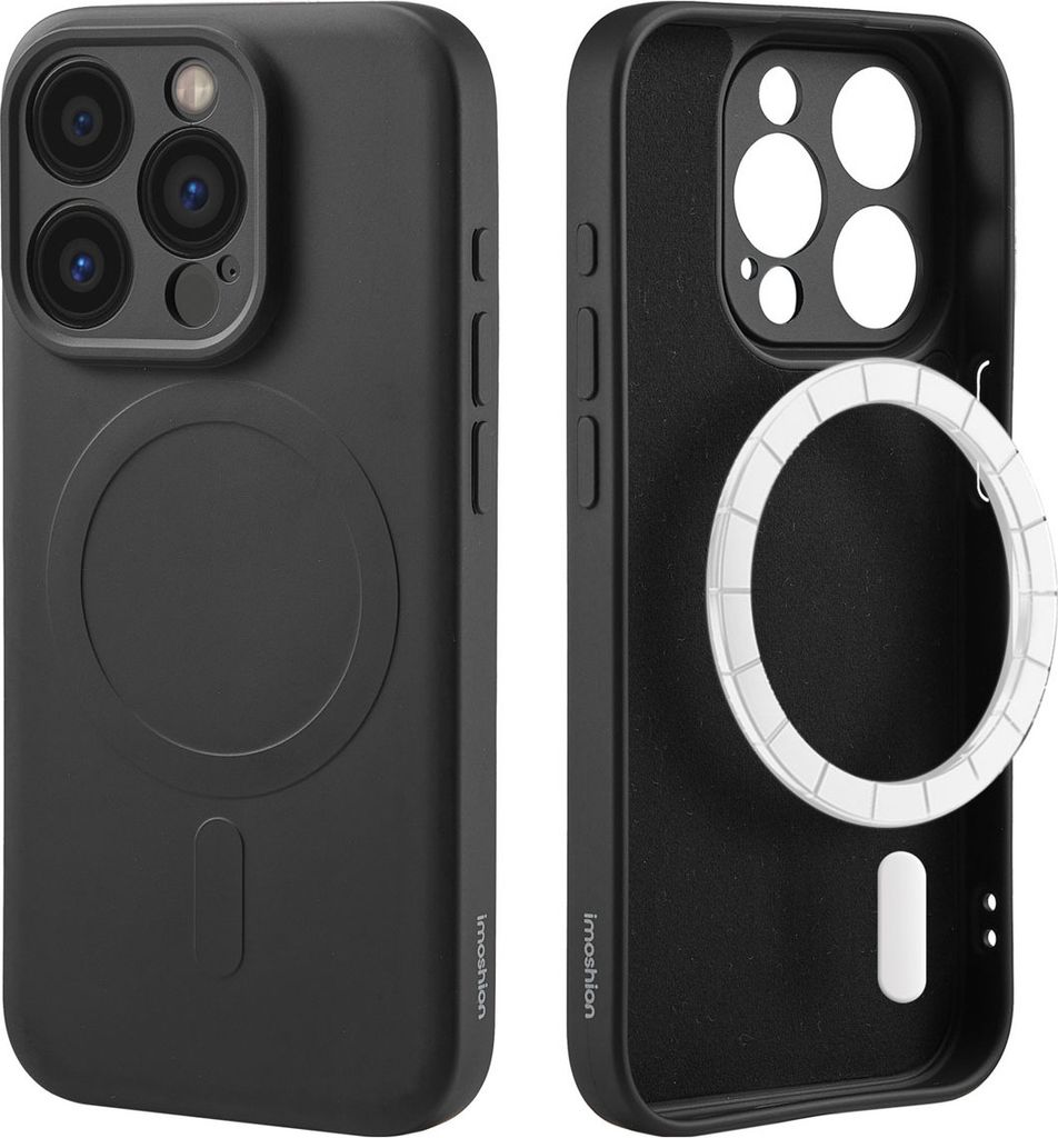 imoshion Color Back Cover mit MagSafe iPhone 15 Pro - Schwarz
