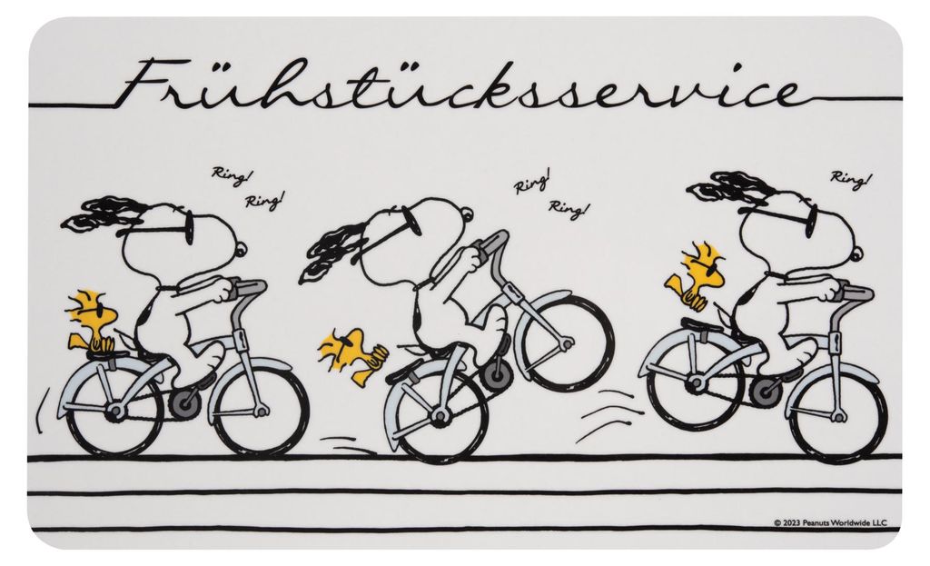 The Peanuts Brettchen Snoopy - Frühstücksservice - Produktbild 
