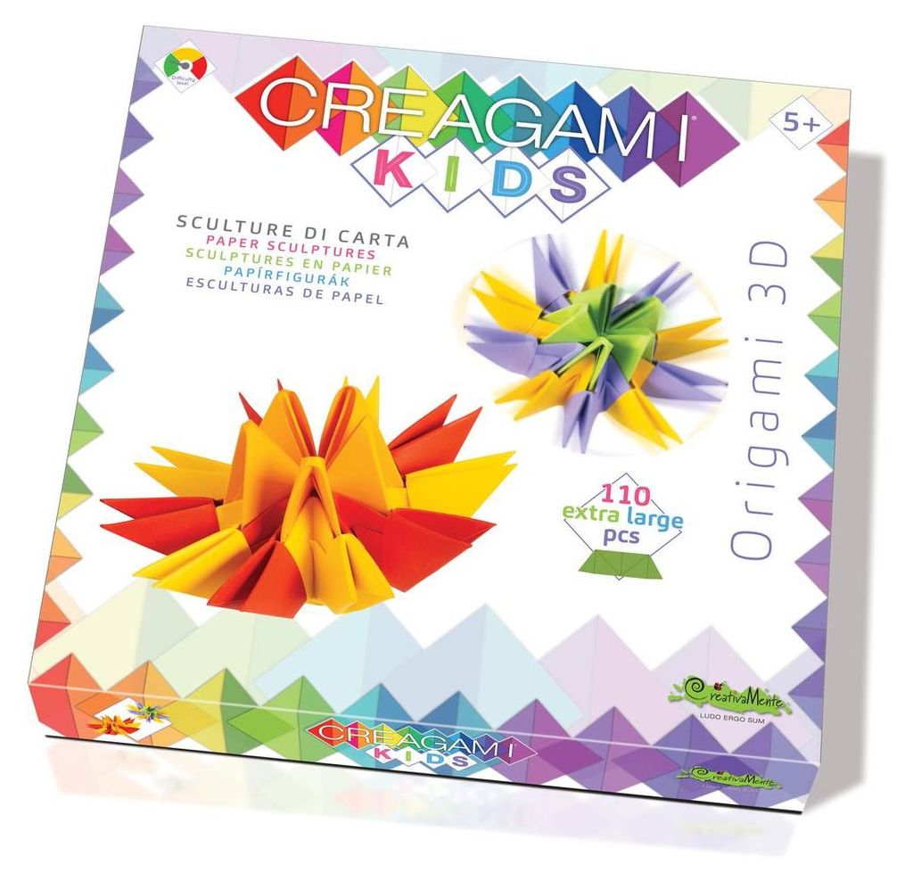 CREAGAMI - Origami 3D KIDS Kreisel 110 Teile