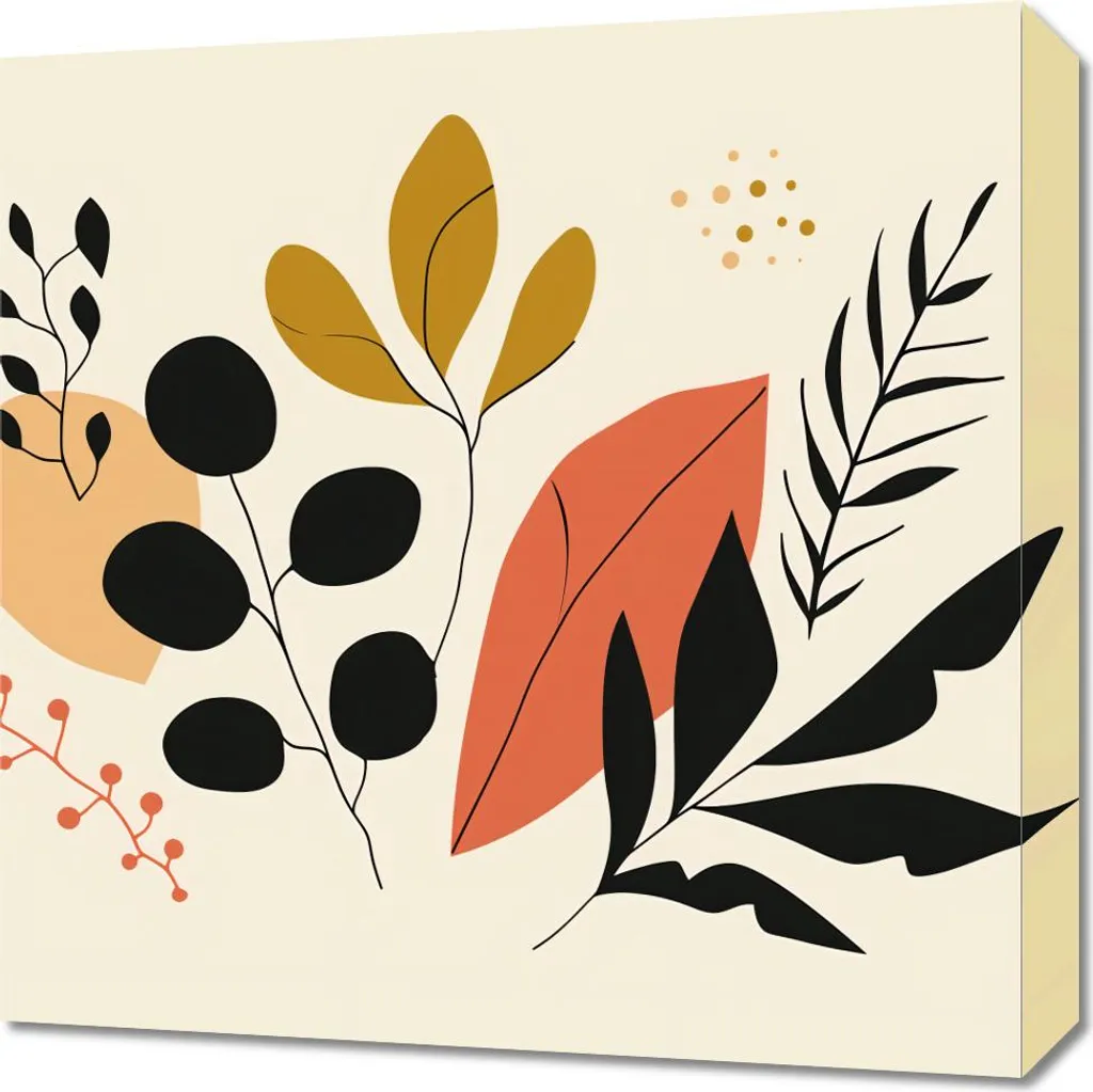 Quadro 50x50 cm Tela Canvas per Arredamento Interni - Varietà di Stili