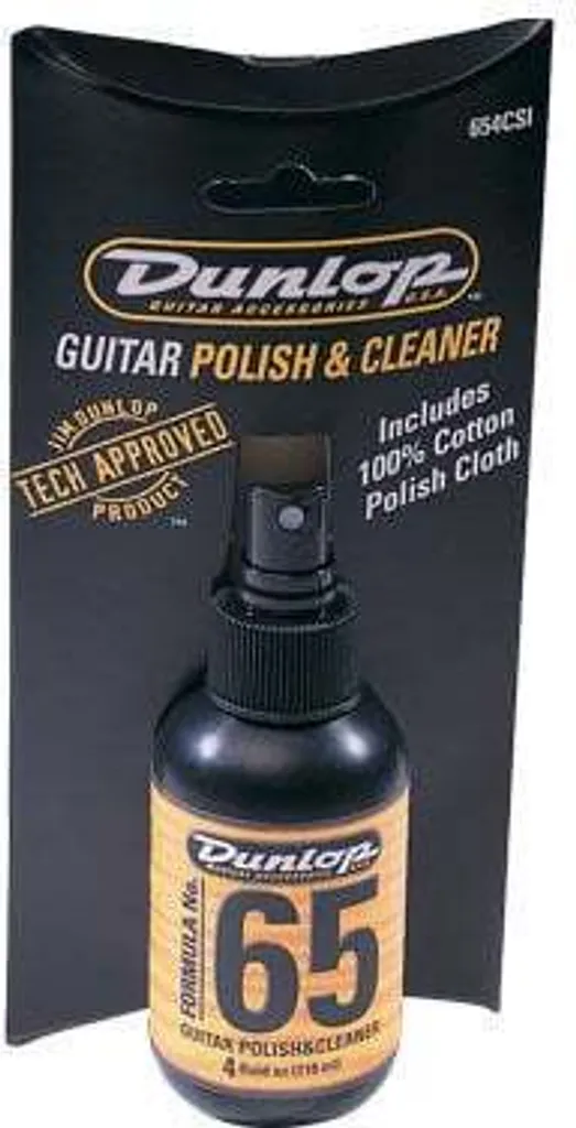 Dunlop 654C Formula 65 Polish Guitare Protection Brillance Longue Durée