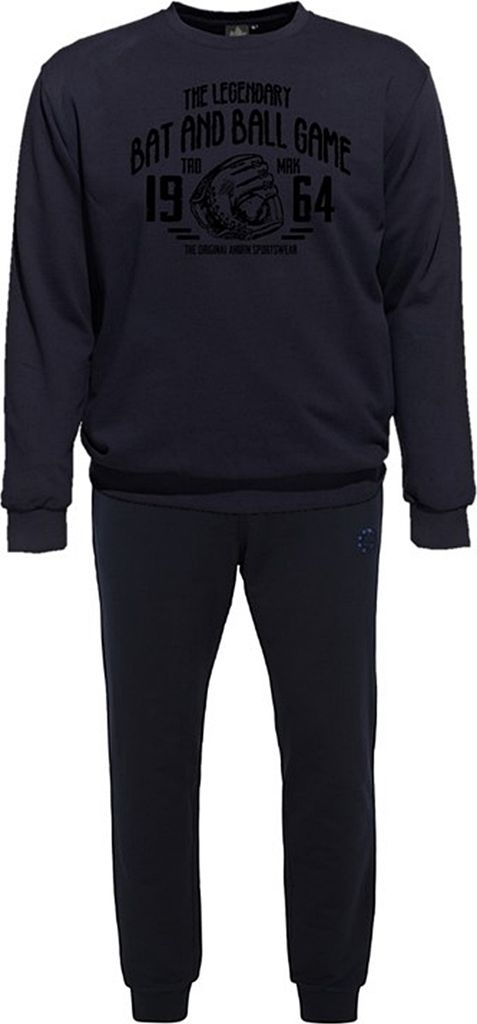 Übergrößen Jogginganzug Legandary Ball Game AHORN SPORTSWEAR Navy 4XL