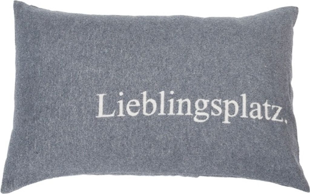 David Fussenegger Textil Lieblingsplatz, Grau, Polyacryl, Produktbild 
