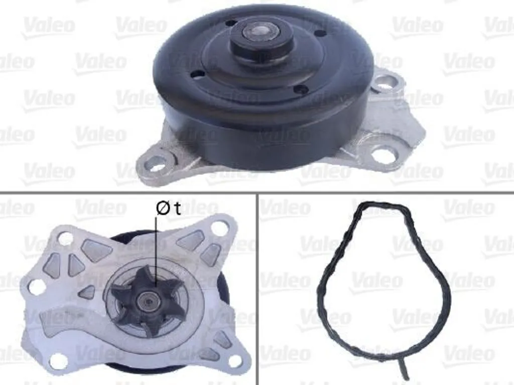Valeo 506852 Pompe à Eau OE PA10156 pour Toyota Yaris et Aygo C1