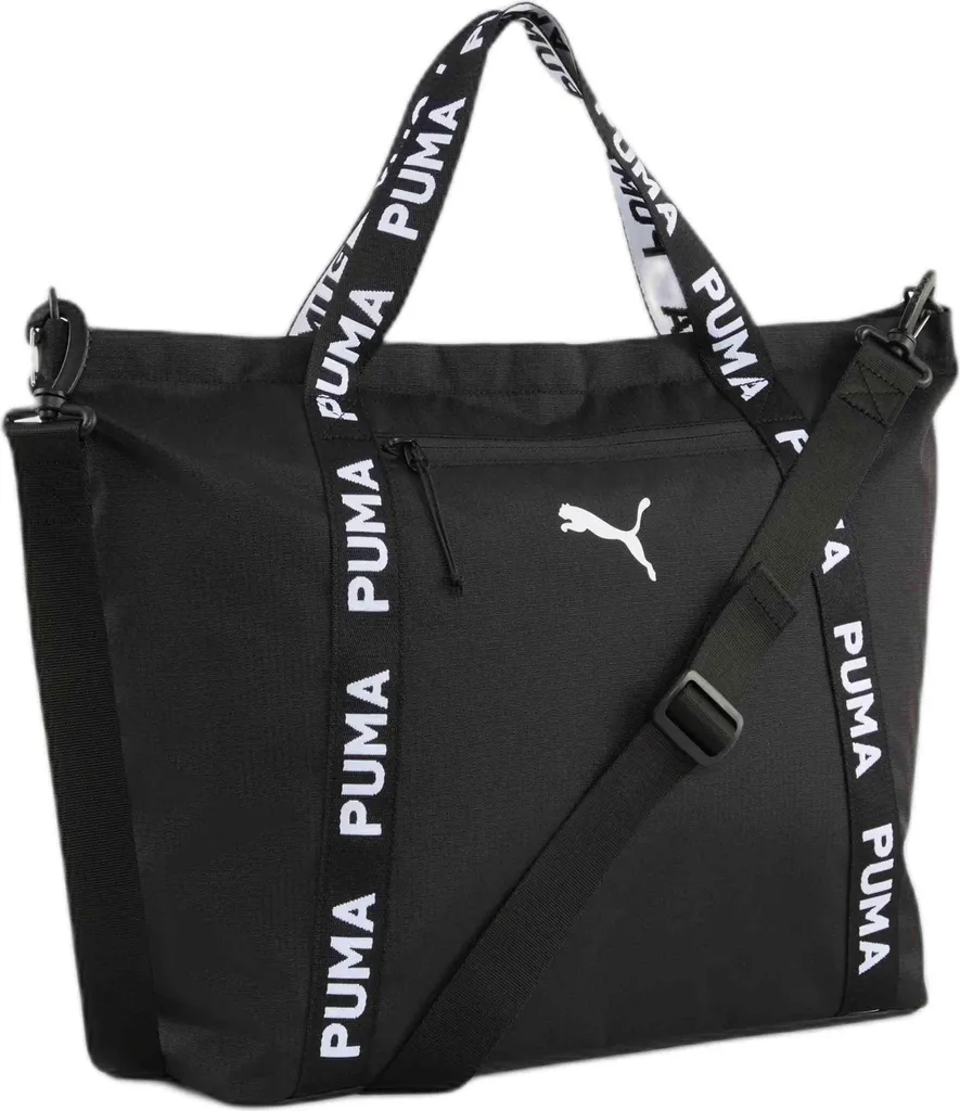 Puma AT ESS Shopper Bag Black 091856-01 - Borsa Sportiva 19 Litri