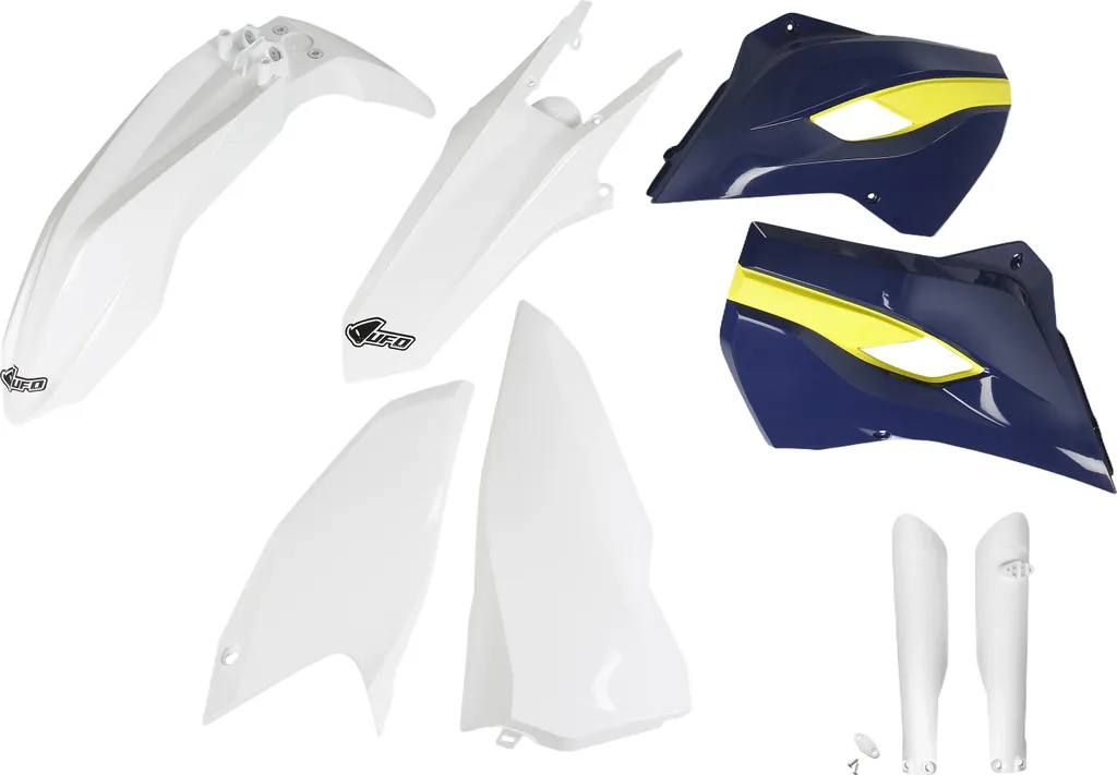 Kit plastiques UFO HUKIT615F transparent pour Husqvarna TX FE 2016 One Size
