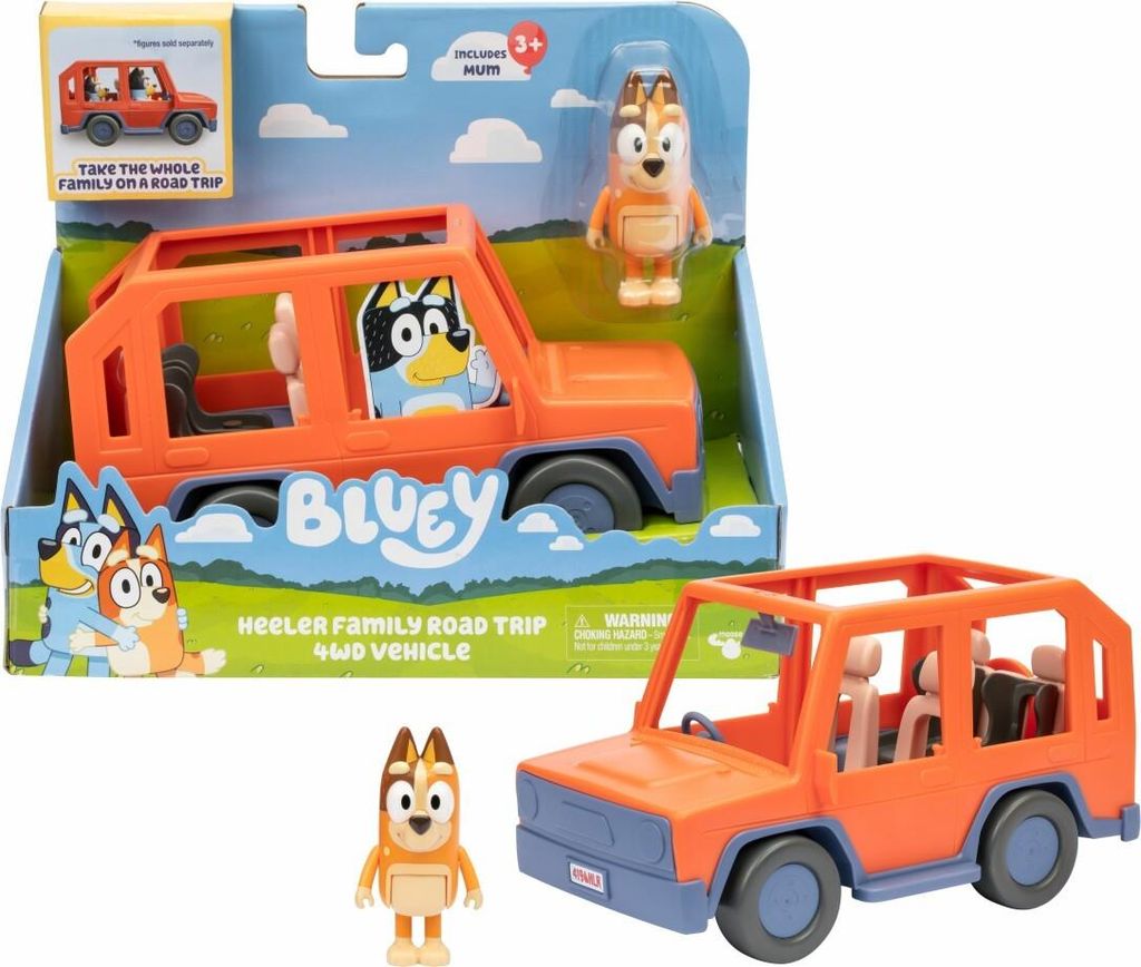 Moose Toys BLUEY S11 Heeler rodinný výlet - 4WD rodinné Obrázek produktu 