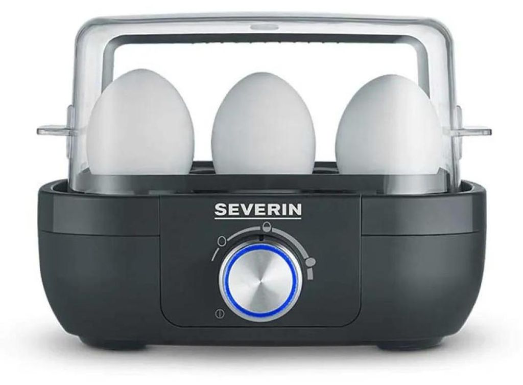 Severin EK 3166, 6 vajec, Tvrdý, 0,7 m, Černá, 420 W, 190 Obrázek produktu 