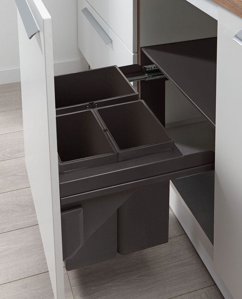 Naber WESCO Pullboy Soft Comfort 335 K/600-3, Abfallsammelsystem, anthrazit