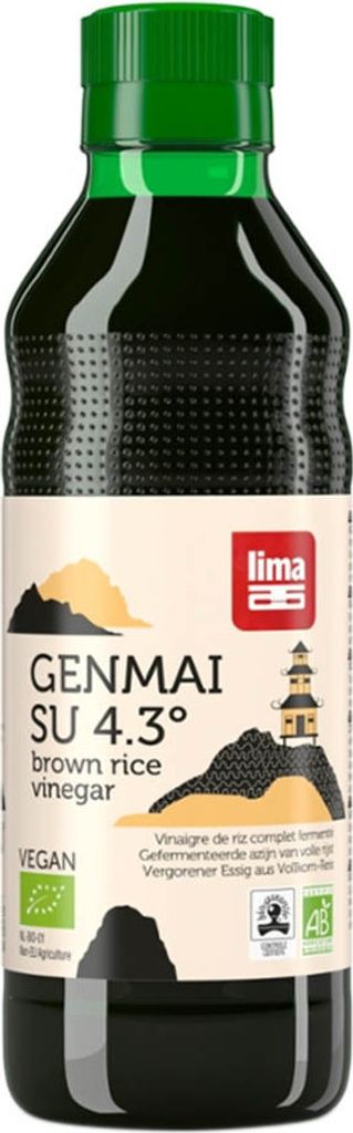 LIMA GENMAI-SU, Körner-Essig, 250 ml, Plastikflasche, Produktbild 