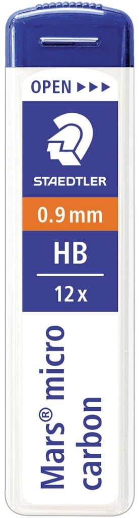 Wkład drobnoziarnisty Mars micro 0,9mm HB 12szt Zdjęcie produktu 