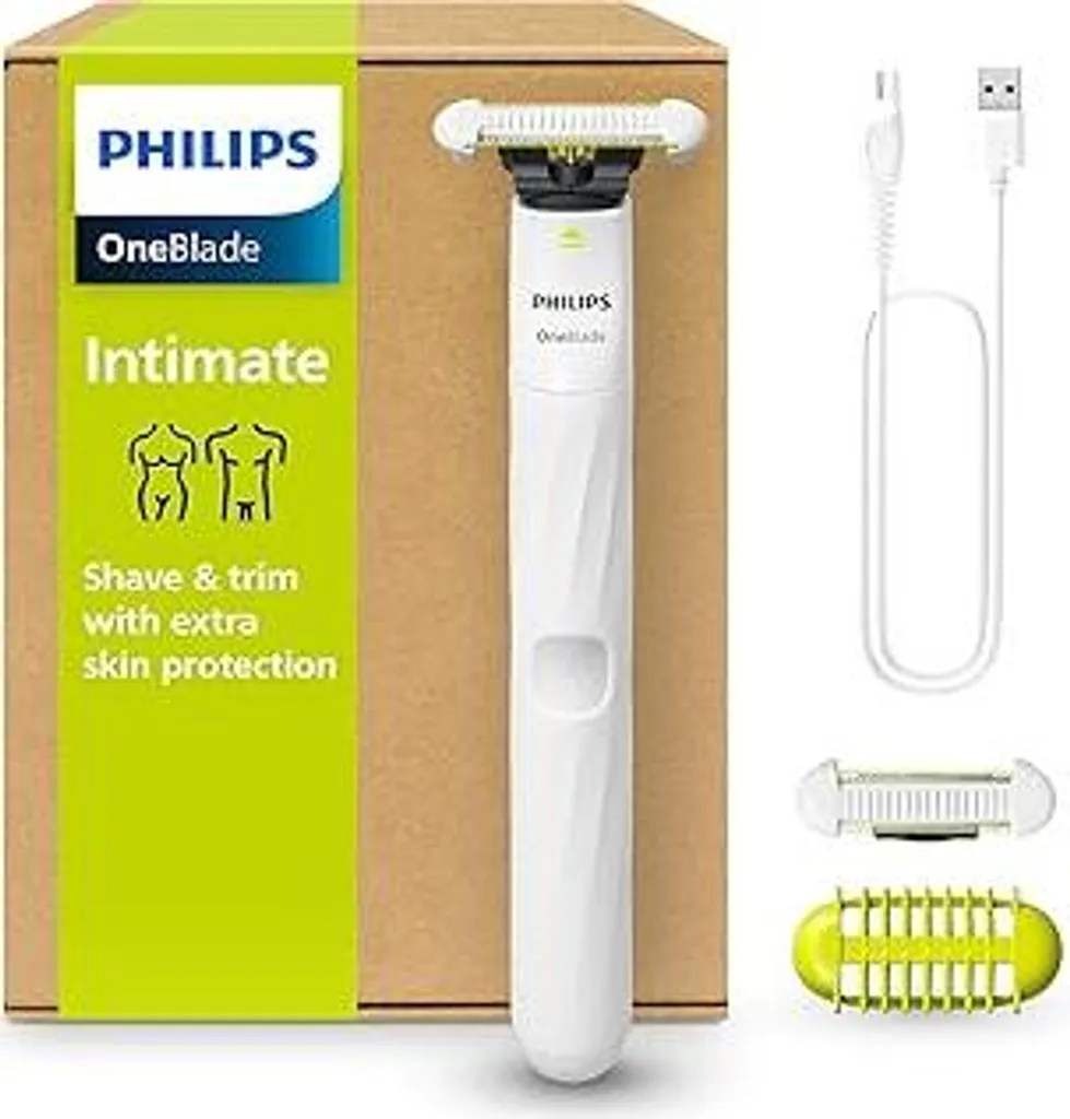 Philips OneBlade Intimate QP1924/30: Rasoio Zone Intime Delicato