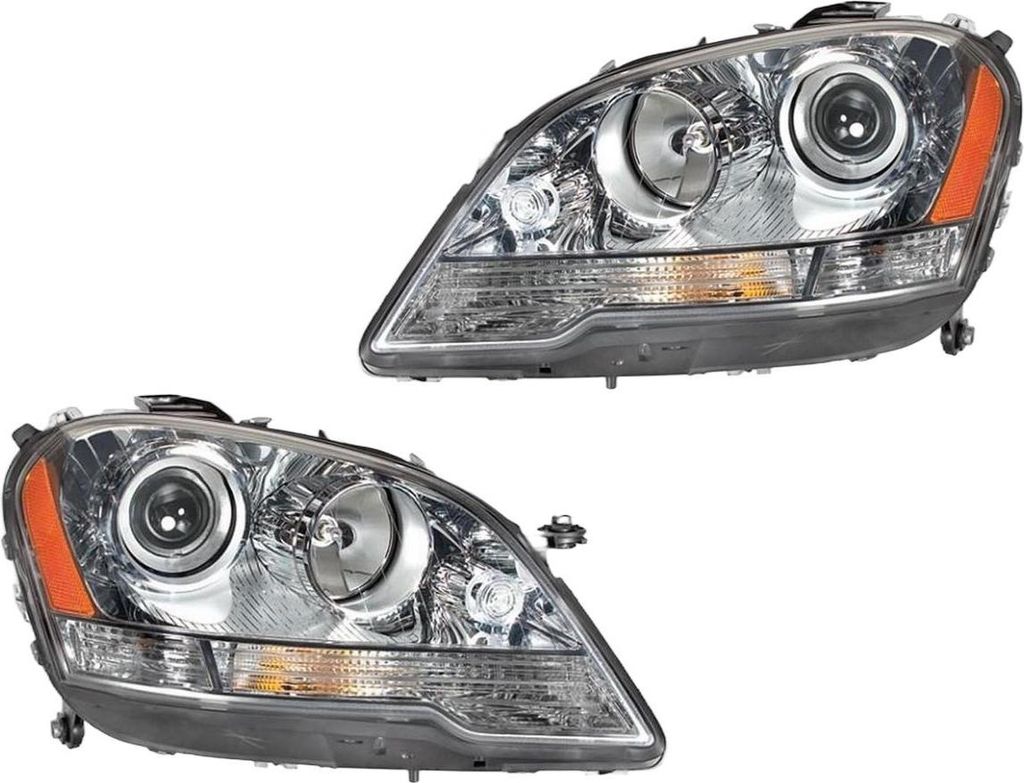 Hauptscheinwerfer-Set 12 V WY5W W5W D1S/H7 FF Bi-Xenon HELLA für MB M-KLASSE