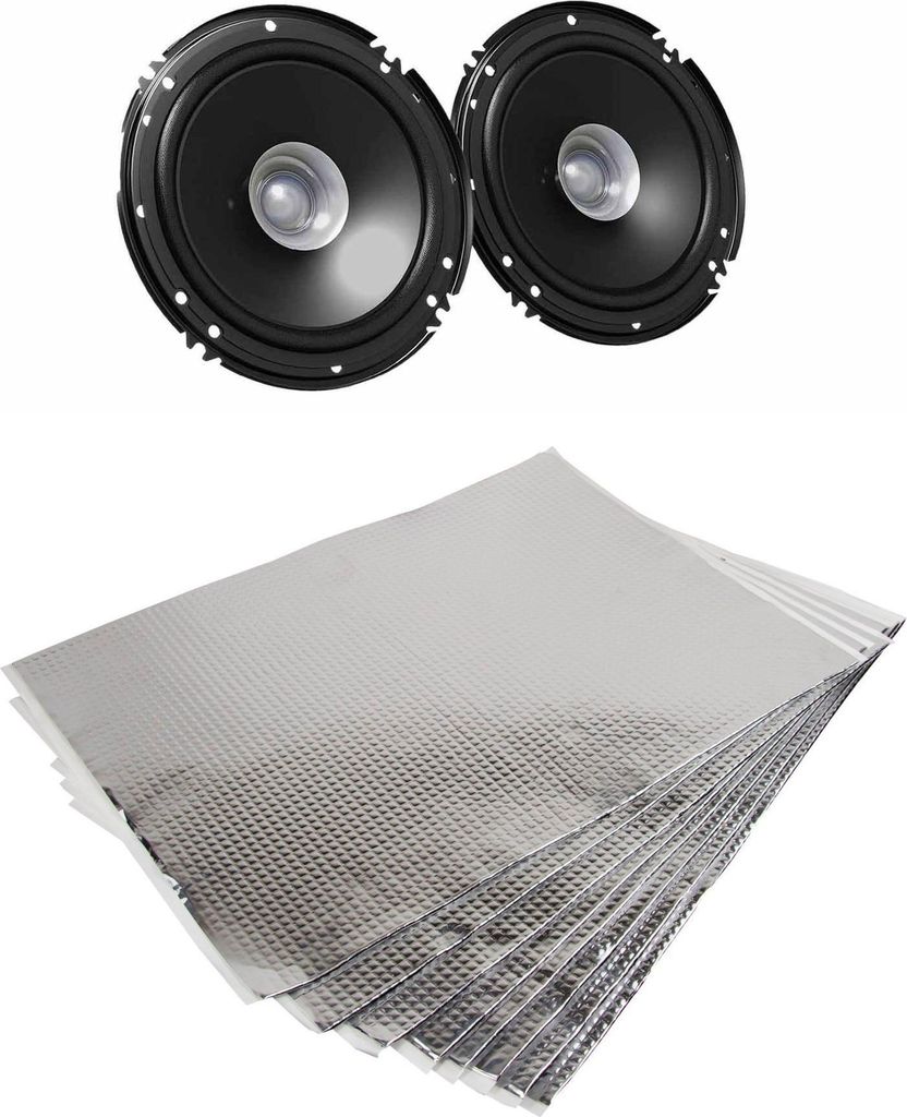 Lautsprecher JVC CS-J610X inkl. Renegade Dämmpaket REN18SD -