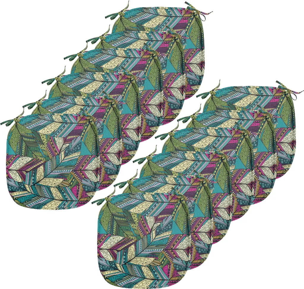 Occasione Set 12 Cuscini ABAKUHAUS 40x40 Impermeabili Colorati