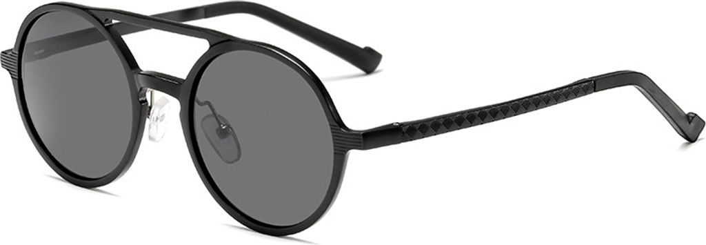 VeyRey polarisierend Sonnenbrille Mutichio Lenonky Schwarz gläser Schwarz