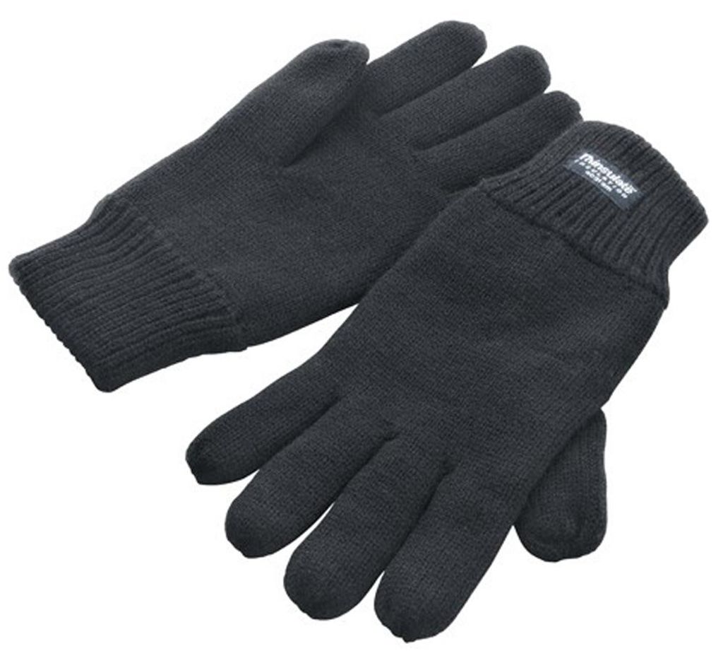 Result Winter Essentials - Herren/Damen Uni Winterhandschuhe, Thinsulate Gepolstert RW10430 (S-M) (Holzkohle)