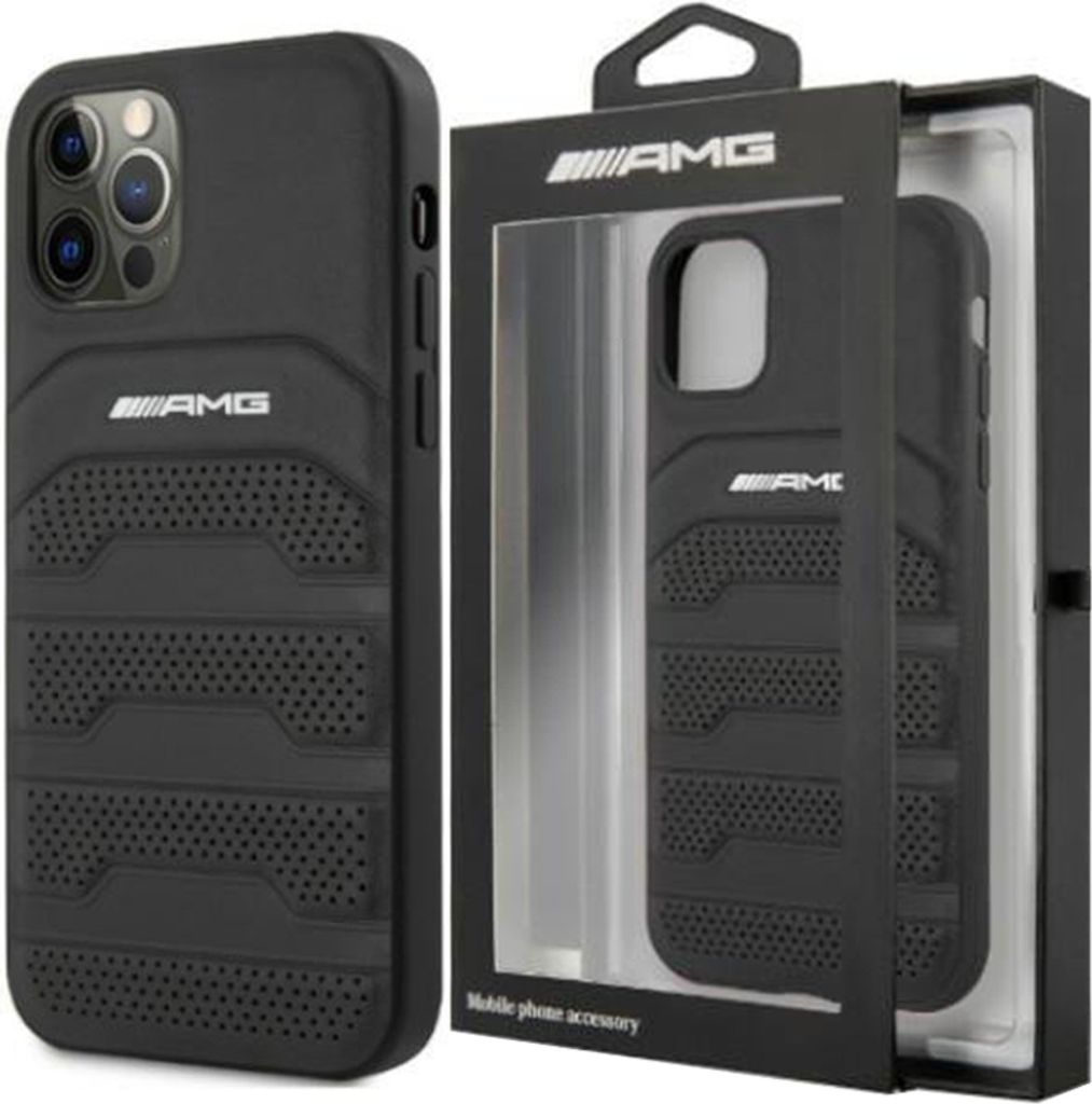 Mercedes AMG, Debossed Lines Stoßschutz-Hülle iPhone 14 Pro Produktbild 