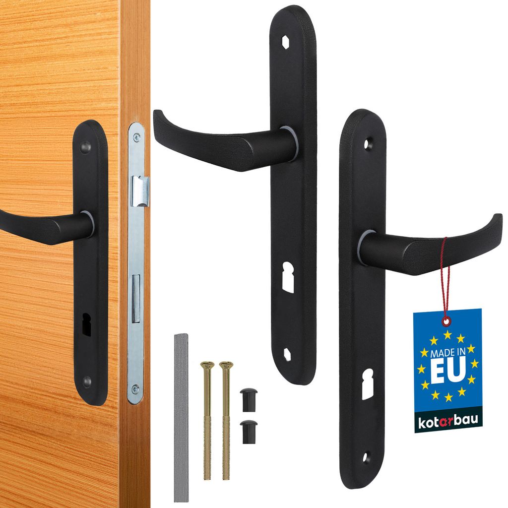 KOTARBAU® Türgriff 72 mm Links Rechts Buntbartschloss Produktbild