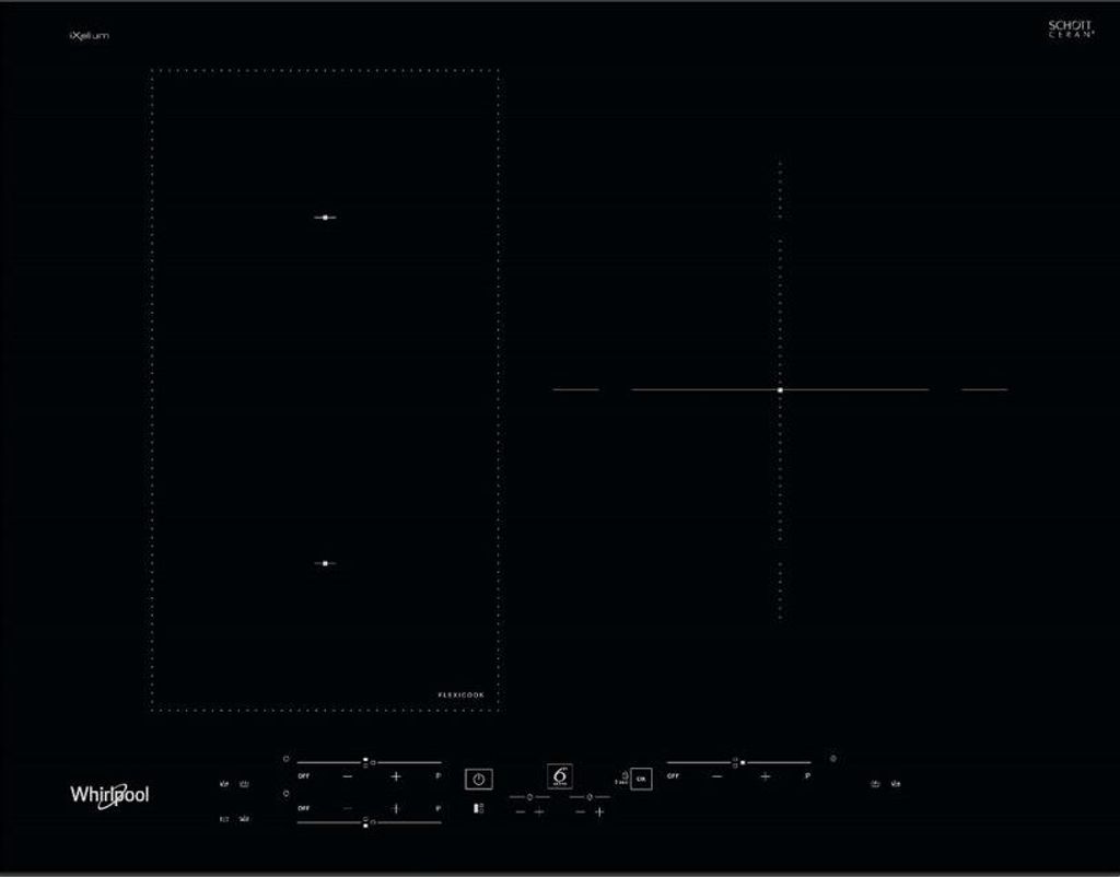 Table de cuisson à induction 65cm 3 feux 7200w noir - Image du produit 