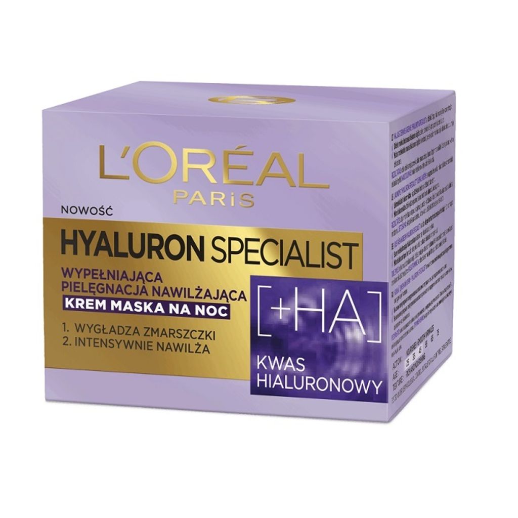 Loreal Hyaluron Specialist Krem Na Noc 50 Ml Zdjęcie produktu 
