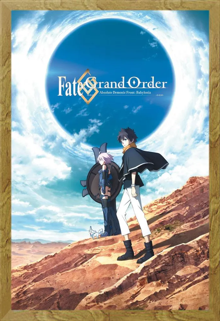 Poster Incorniciato Fate Mash e Fujimaru 61x91 Shinsuke Rovere - 1