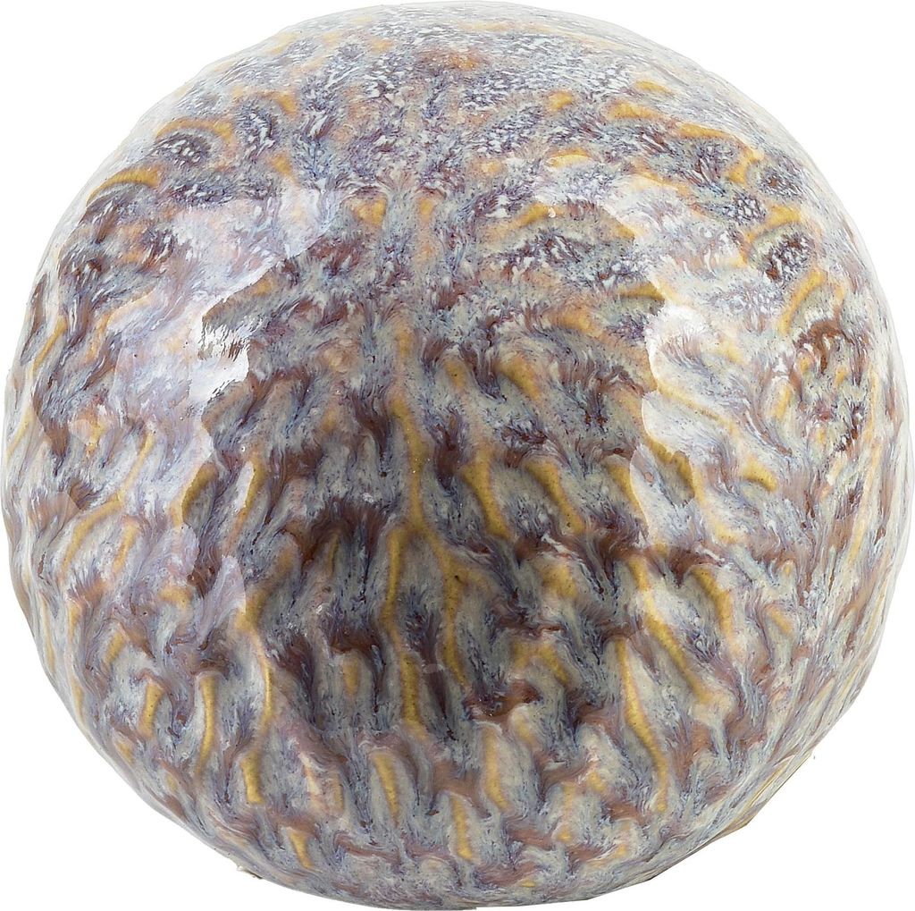 Dekokugel Keramik Saggio Pattern 8,5x8,5x8,5 cm Mehrfarbig 1 Stück