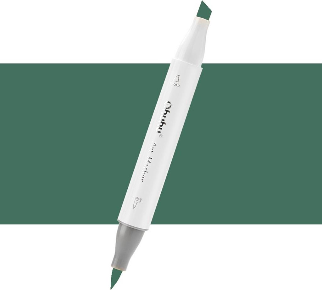 OHUHU pinceau et ciseau double face, oxyde de chrome vert Image du produit 