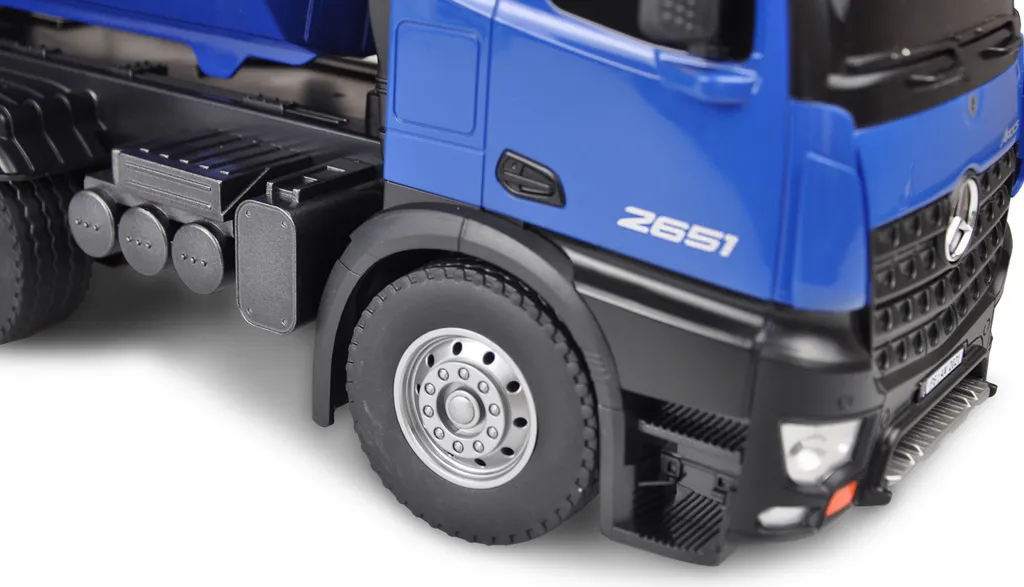 Benne Basculante RC Arocs Amewi : Camion Bleu avec Batterie Rechargeable - 9