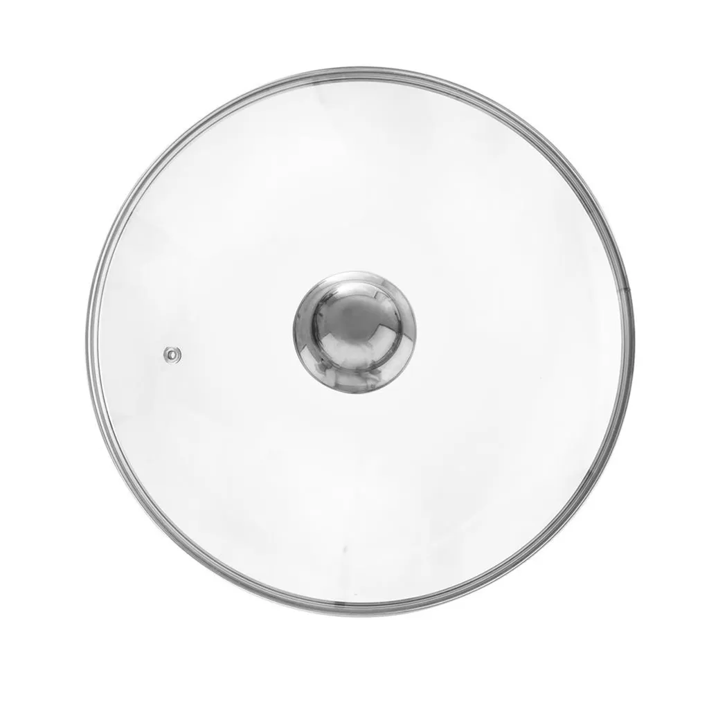Coperchio Professionale in Vetro con Sfiato Vapore e Profilo Acciaio Inox