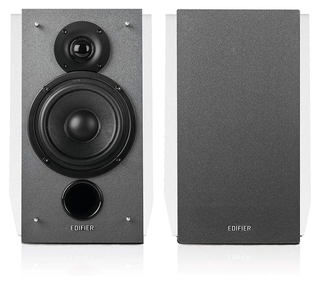 Edifier Studio R1700BT Enceintes 2.0 Bluetooth Blanc et Argent Design