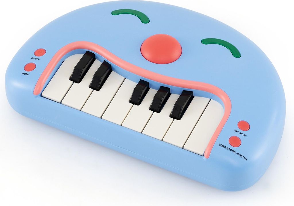 COSTWAY 13-Tasten Kinder Keyboard, Baby Klavier mit Musik & Licht, tragbares Musikinstrument, Spielzeugklavier Lernspielzeug für Kinder ab 1 Jahr