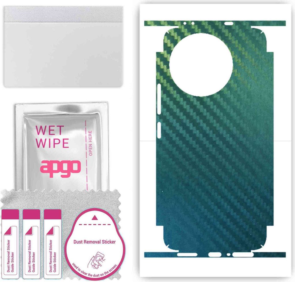 apgo Rückseite + Seiten Schutzfolie, Skin, kompatibel mit Xiaomi Civi 4 Pro, Hinten Displayschutzfolie aus Vinylfolie, kratzfest, einfache Montage...