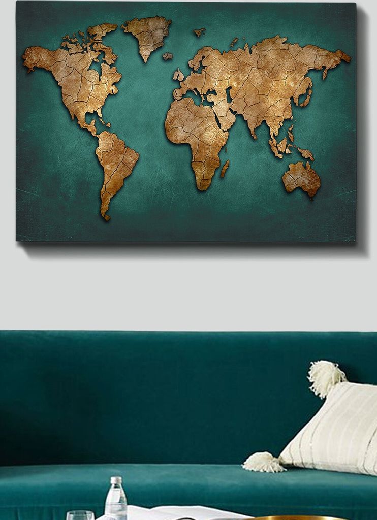 Wallity, Kanvas- TCR1511, Bunt, Leinwandbilder, 70 x 100 cm, 100% Leinwand