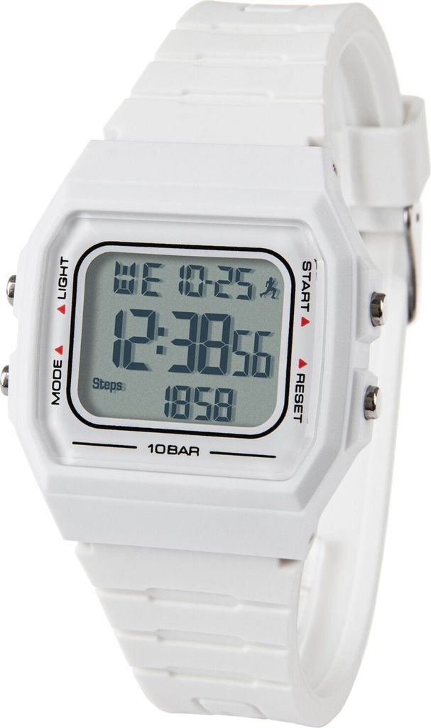 Multifunktions-Uhr mit Digitalanzeige, Schrittzähler