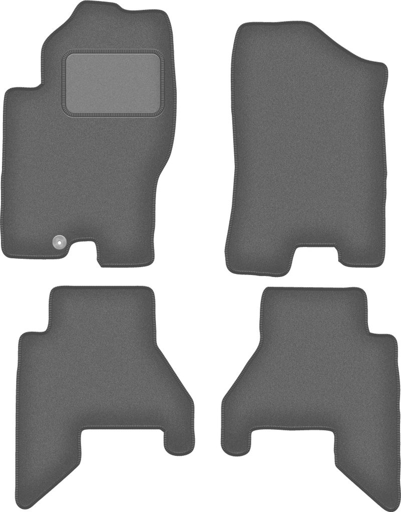 Graphit-Fußmatten für: Nissan Pathfinder 5-Sitzer (vor Facelift) (2005-2010)