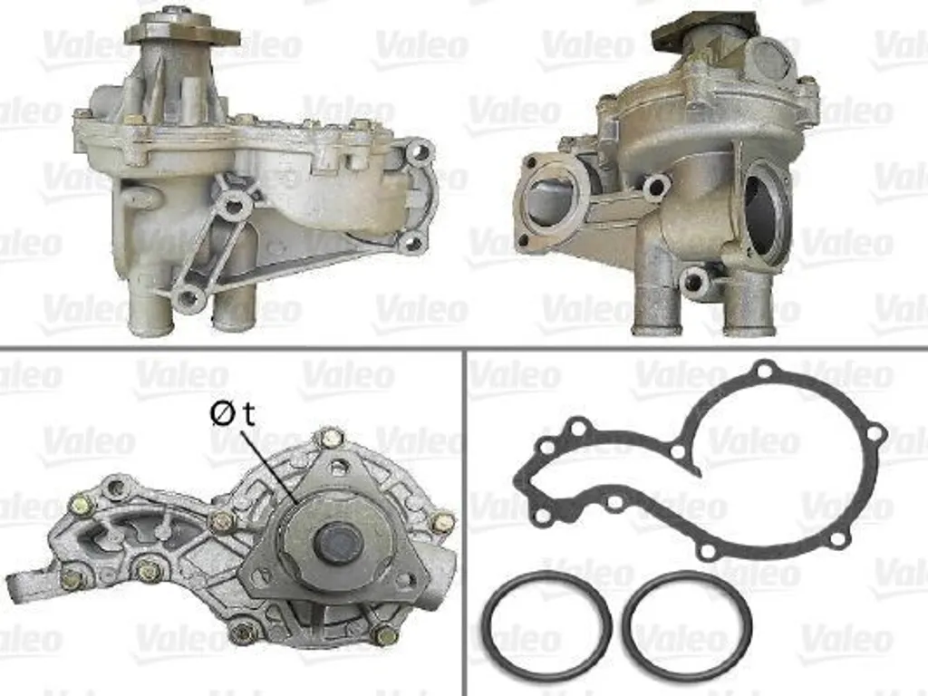 Stop fuite liquide : Pompe à eau Valeo 506227 pour VW Jetta et Audi