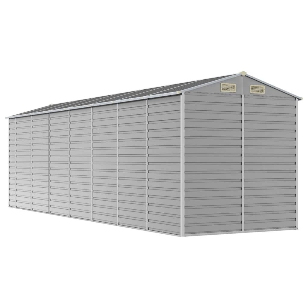 VidaXL Casetta da giardino 191x640x198 cm in acciaio Immagine del prodotto 