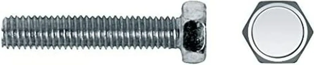 Stock 75 Viti CELO 8x40 mm Esagonali Zincate - Standard Professionale