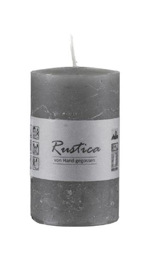 Kerzen/Stumpenkerzen 24 Stück 60 x 40 mm Farbe Top RAL Qualität Schwarz
