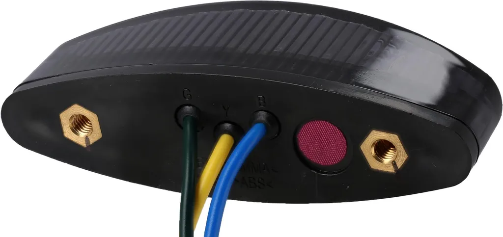 Feu stop LED noir et éclairage de plaque moto custom - 3