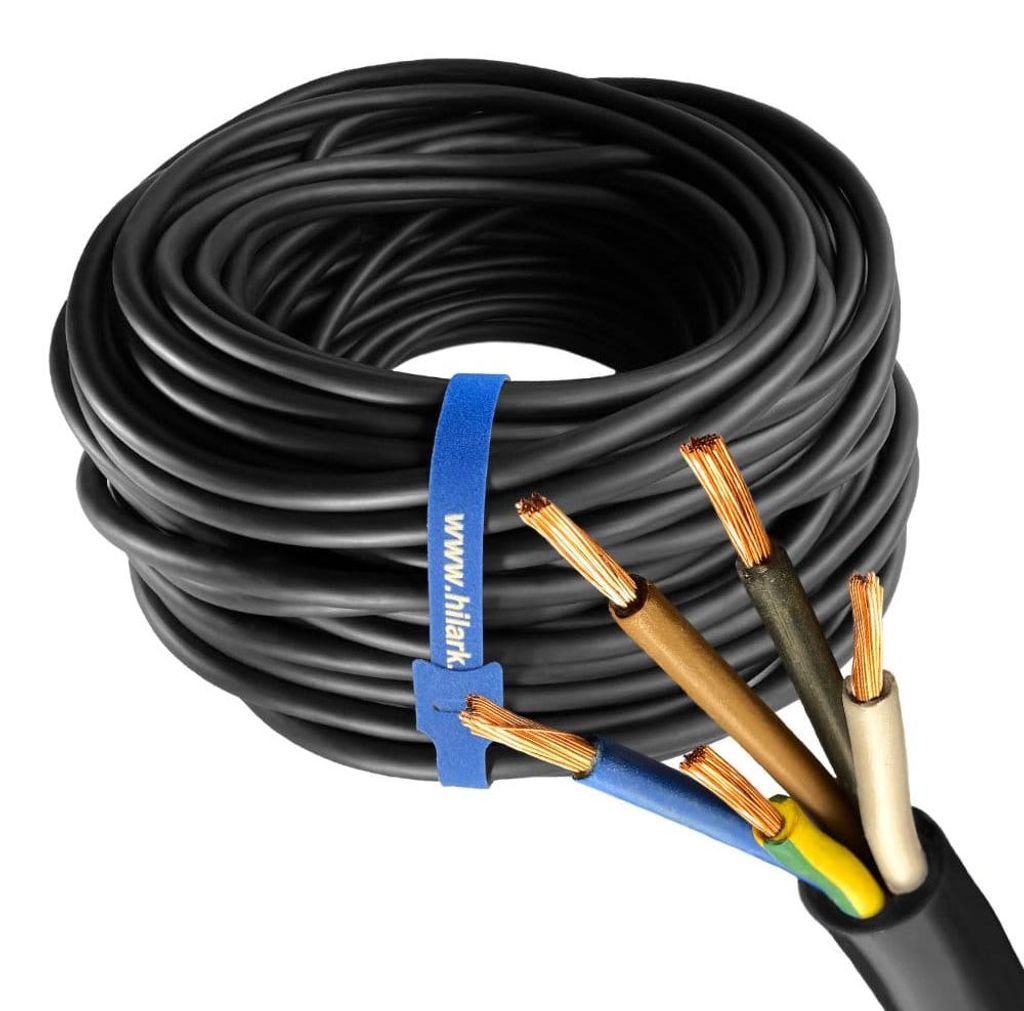 Gummikabel H07RN-F OnPd 5x2,5mm² Litze CU 20m Produktbild 