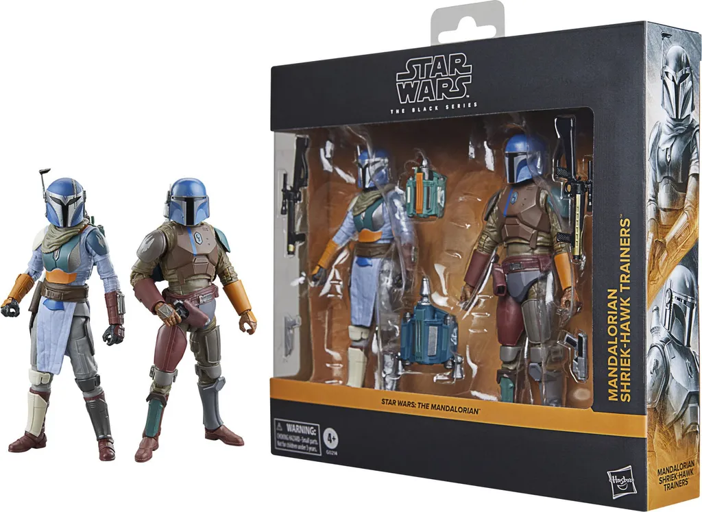 Figurines d'Action Mandaloriennes Star Wars Black Series Hyper Détail